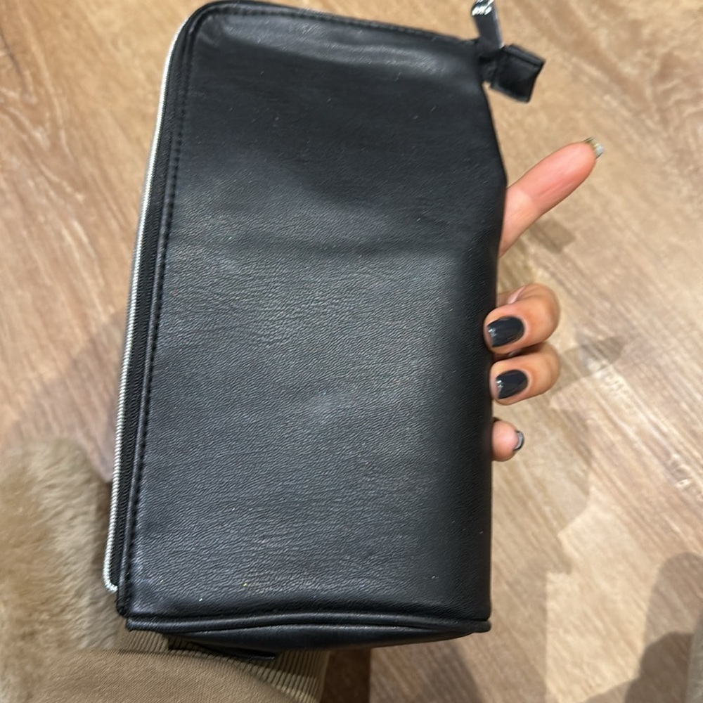Dior Women's Black and Silver makeup bag - Picture 5 of 6